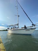 Hunter 28.5, 29 pieds, 1988, Miraki   -  moteur Nanni 2023, voiles récentes