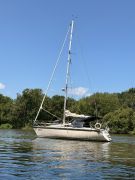 Hunter 28.5, 29 pieds, 1988, Miraki   -  moteur Nanni 2023, voiles récentes