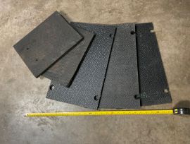 Amortisseurs de caoutchouc pour ber