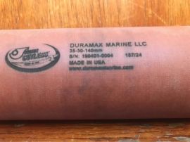 Cutlass bearing / bague hydrolube shaft 35mm x 50mm x 140mm Neuve