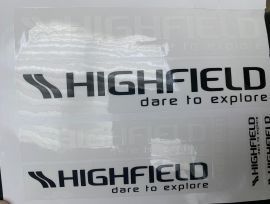 Dinghie Highfield, moteur hors bord et remorque, 8.6 pieds