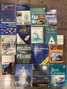 Divers livres sur la navigation a voile